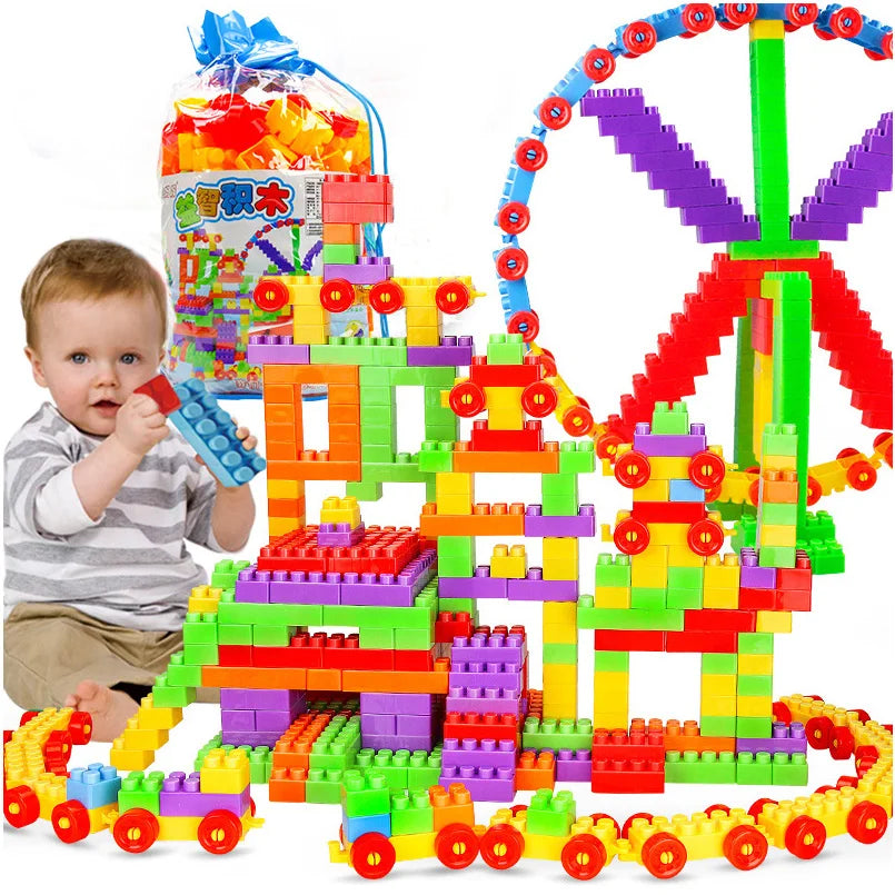 160 Stuks Bouwstenen â LEGO Compatibel Speelgoed (ABS Plastic)