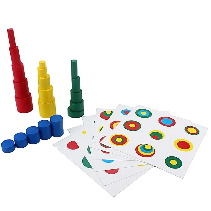 Montessori Houten Speelgoed โ Educatief & Kleurrijk โ 3-6 Jaar