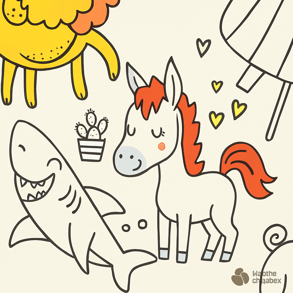 Kindertekenrol Graffiti – 3m Kleurrol Met Stickers & Patronen (0-12)
