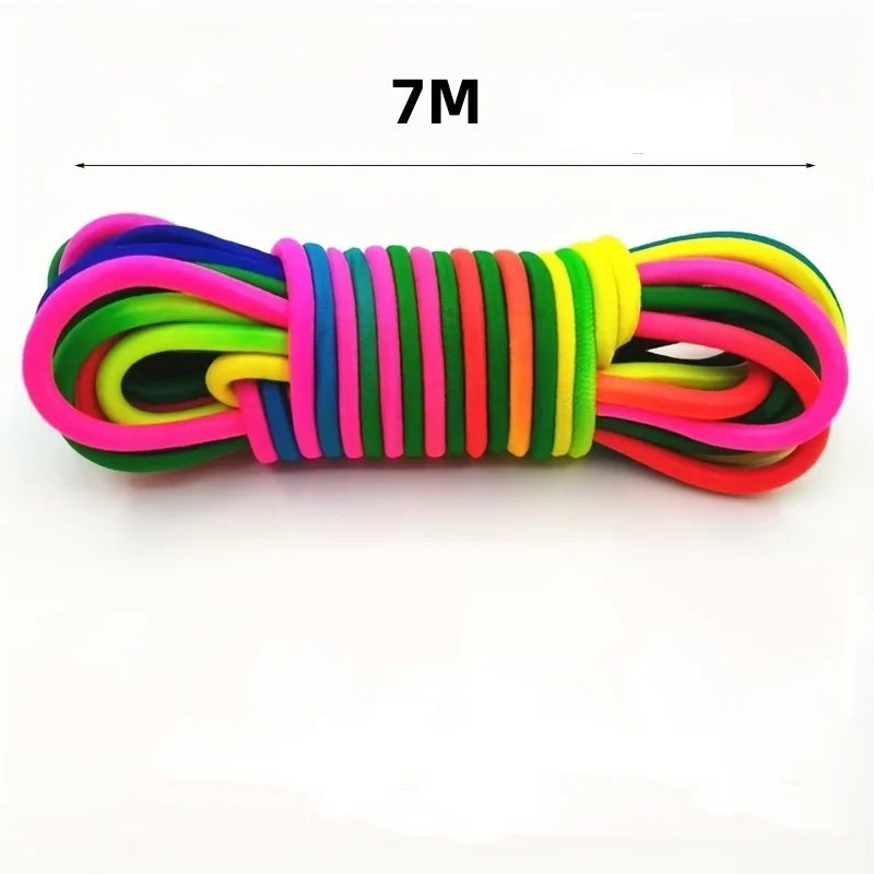 Rubberen Springband 5โ10m โ Klassiek Springtouw Speelgoed Kinderen