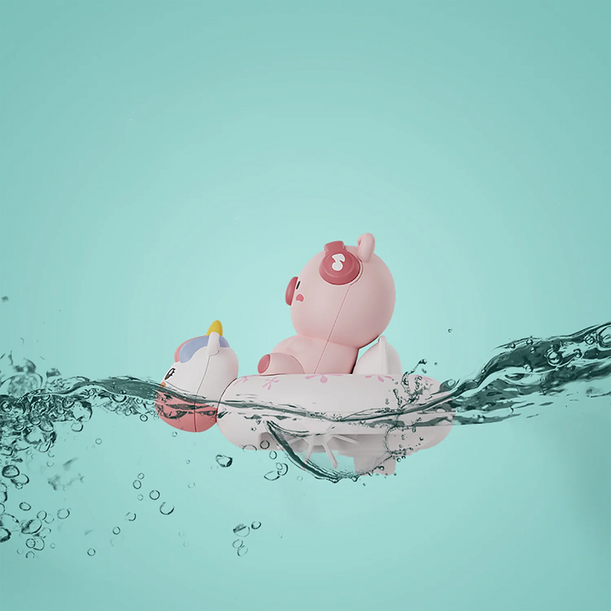 Waterspeelketting Kind – Koppelbare Diertjes voor in Bad & Zwembad