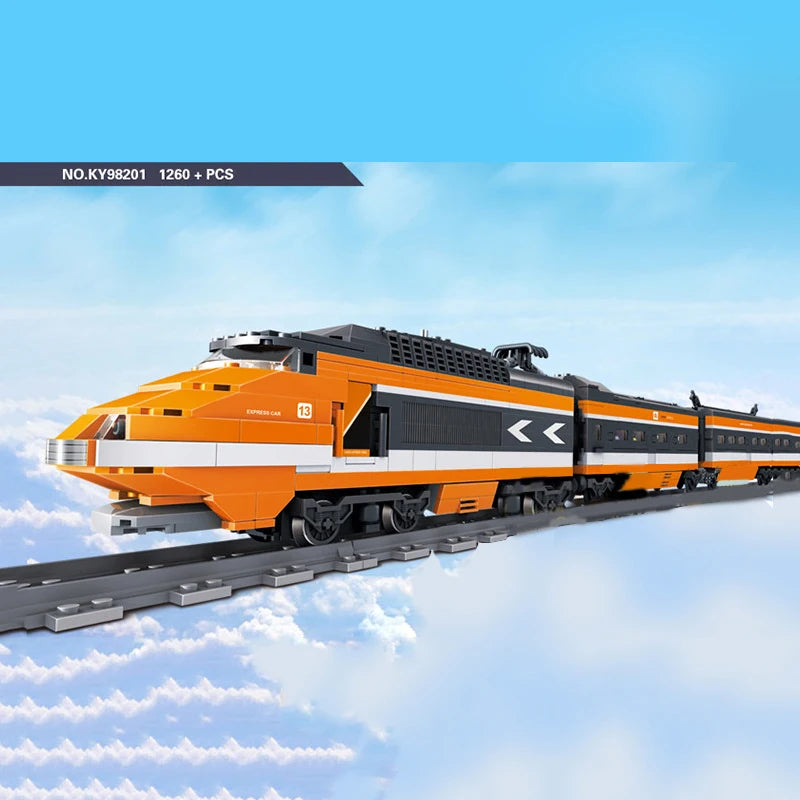 Technische City Power Train ā Elektrische Bouwtrein voor Kinderen