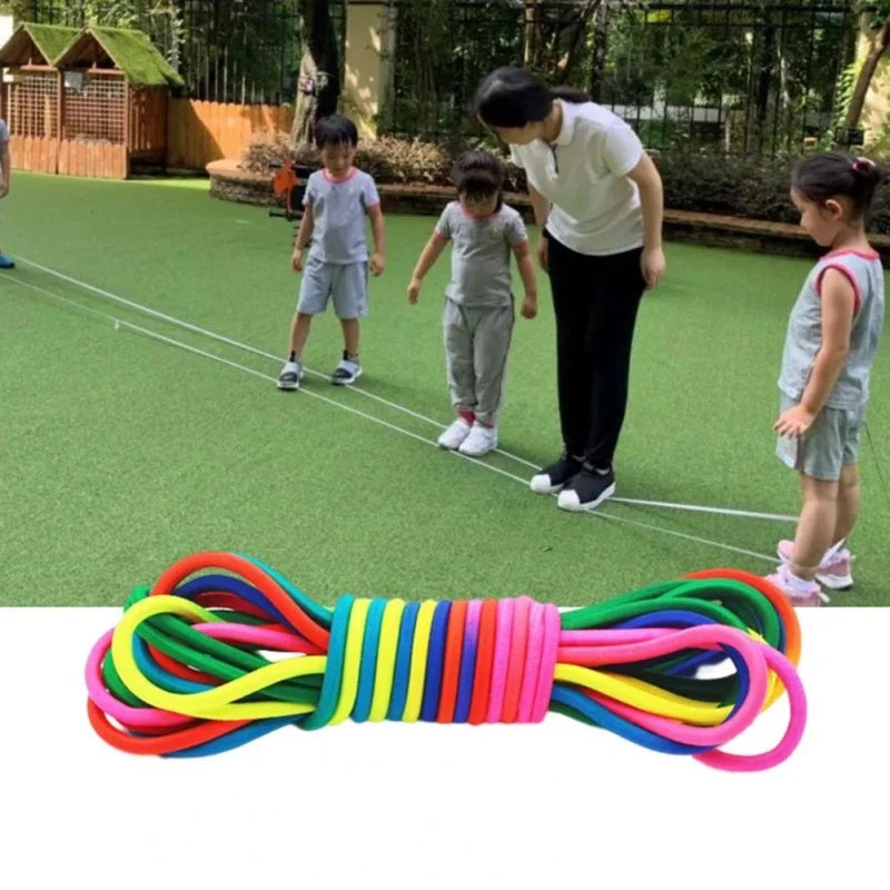 Rubberen Springband 5โ10m โ Klassiek Springtouw Speelgoed Kinderen