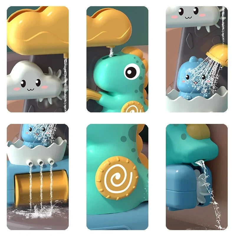 Douche Peddel Badspeelgoed – Waterpomp voor Baby & Peuter (0-6 jaar)