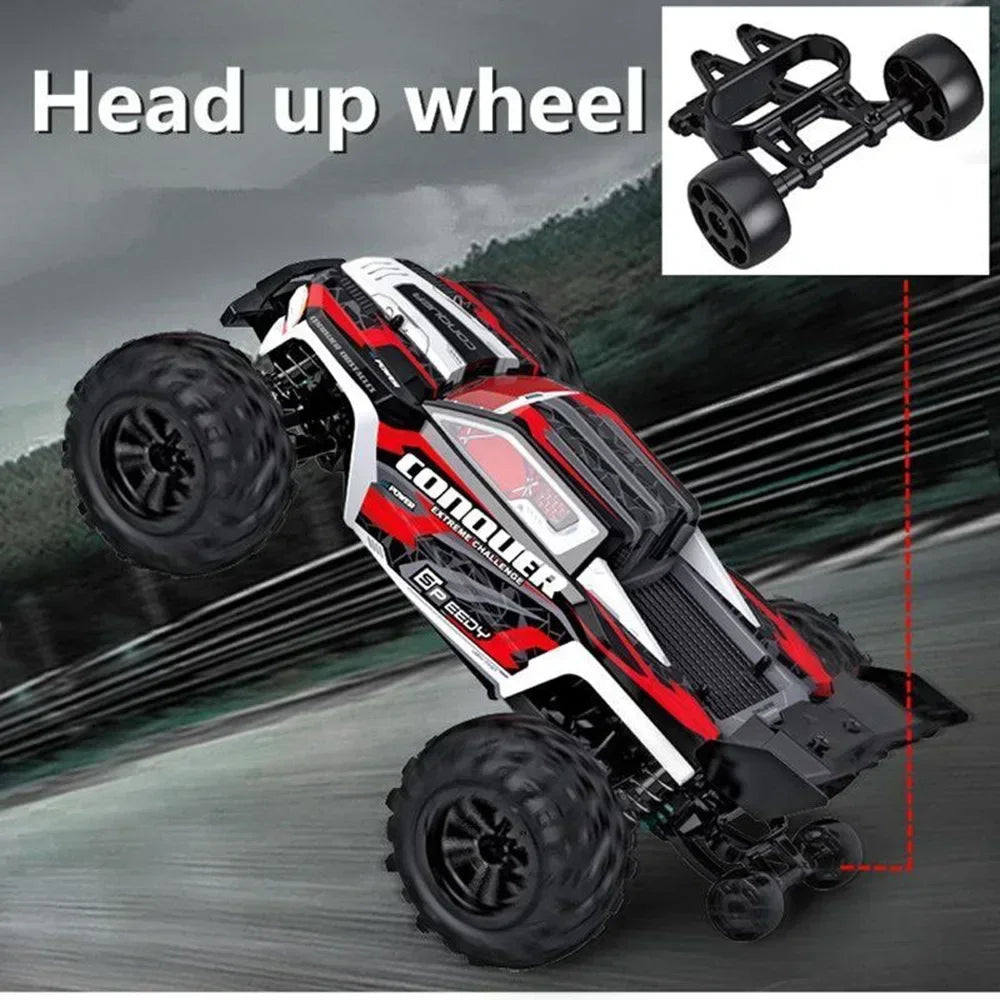 RC Monstertruck 2024 – Bestuurbare 4WD Auto voor Kinderen (1:16)