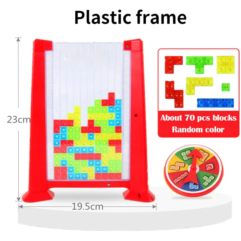 3D Houten Tangram Puzzel – Kleurrijk Educatief Speelgoed (3-12 jaar)