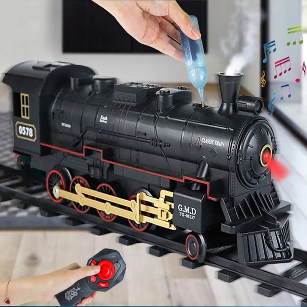 RC Stoomtrein met Rook & Geluid â Afstandsbedienbare Treinset Kinderen