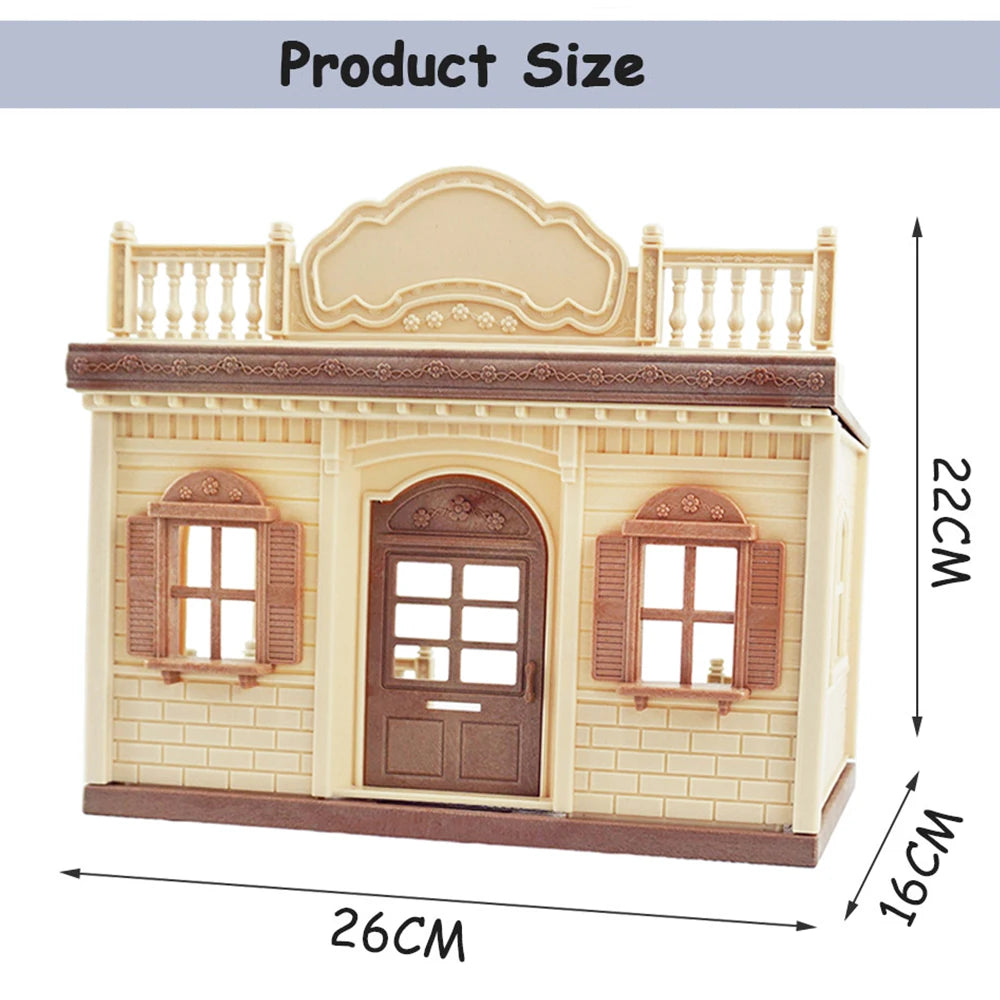 1:12 Poppenhuis Meubels Villa – Miniatuur Keuken- en Dinette Set