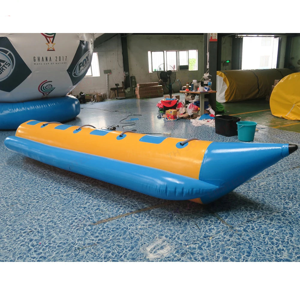 Opblaasbare Bananenboot 6/8/10 Personen ā Watersport voor Kinderen