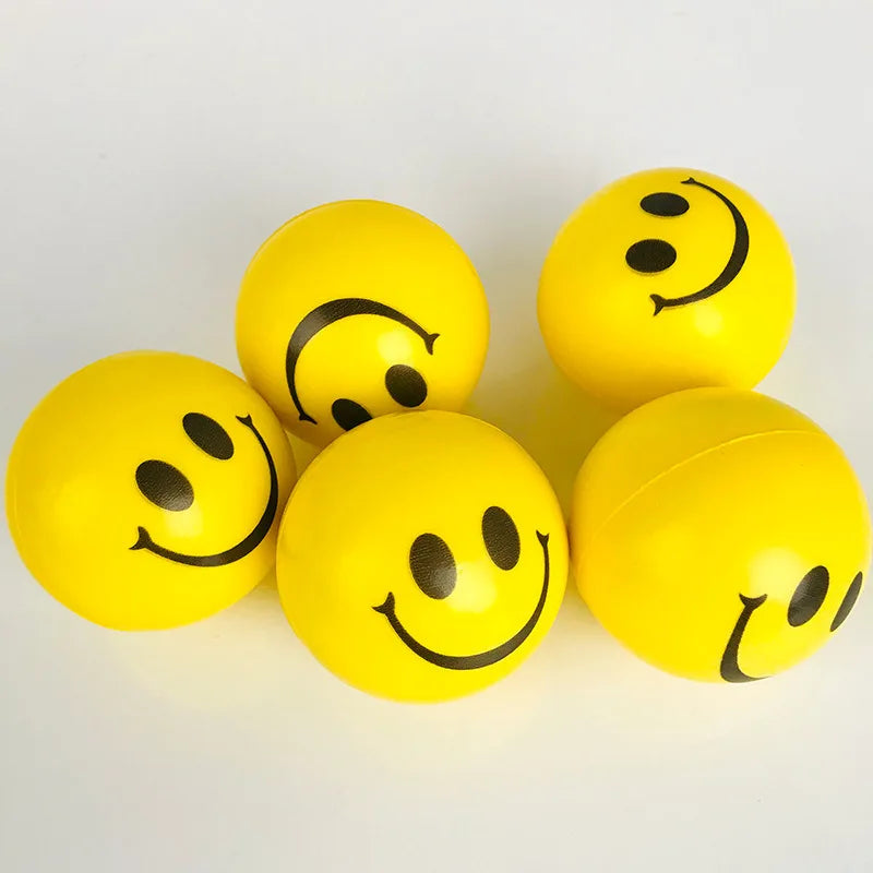 Set van 6 Glimlach Stressballen â Ontspanning & Plezier voor Kinderen