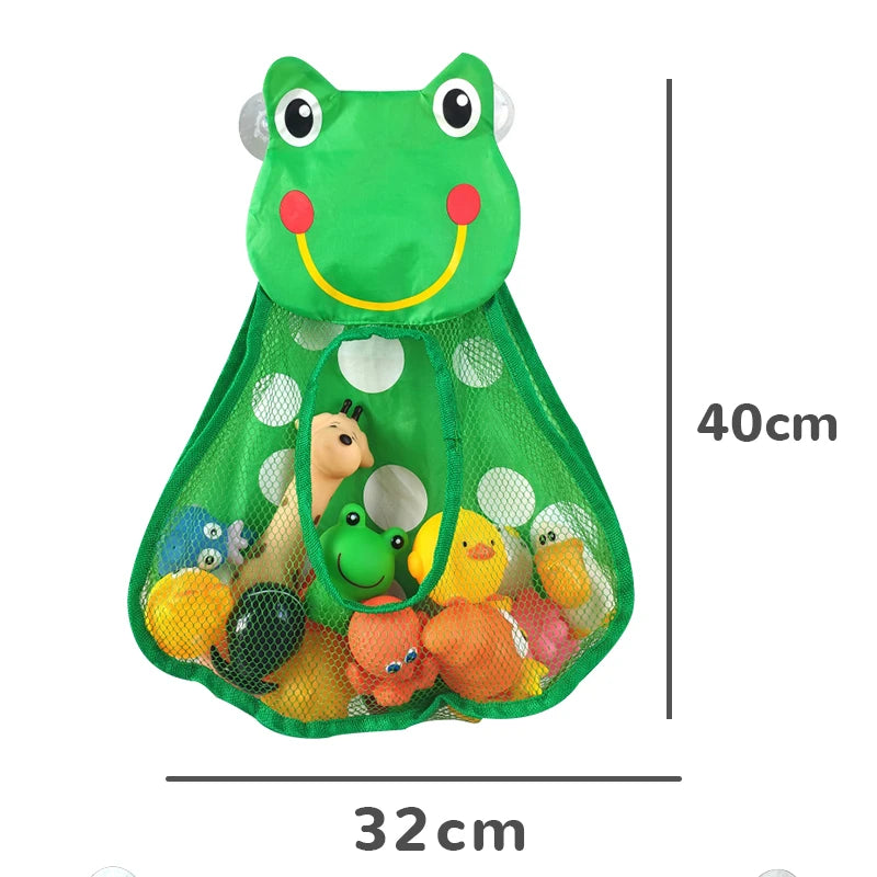 Eend & Kikker Badspeelgoed met Mesh Opbergzak ā Eco & Leuk!