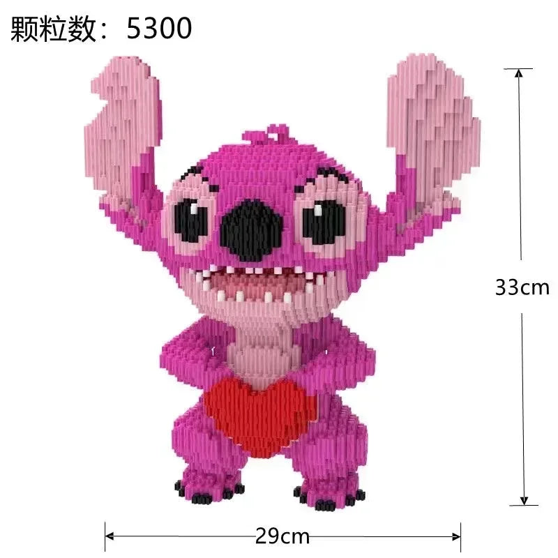 Grote Stitch Bouwset ā 33cm Bouwfiguur Compatibel met Lego (6+)