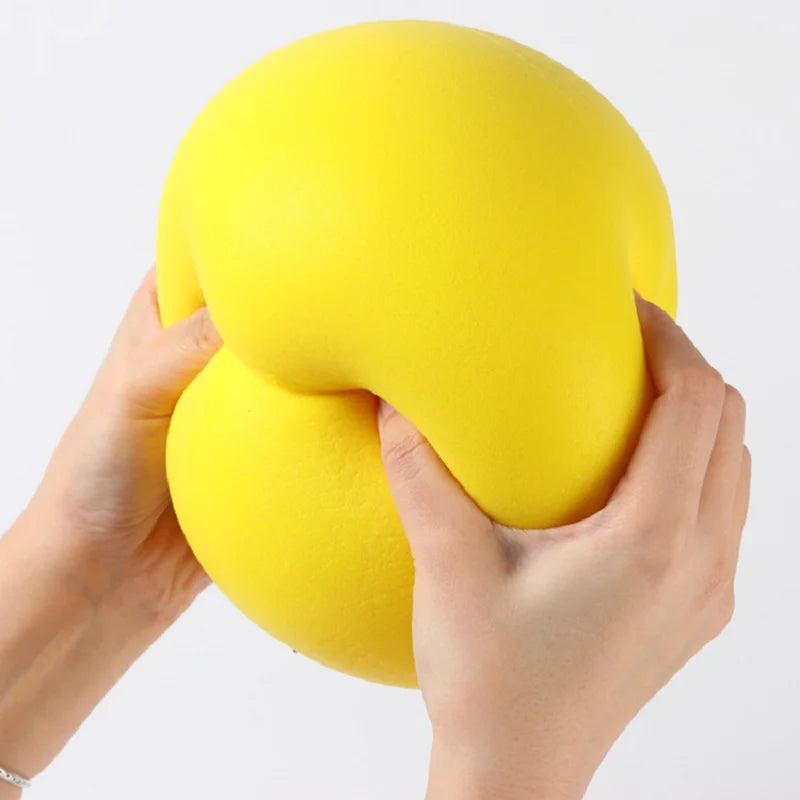 Stille Bouncebal 21 cm โ Grote Stuiterbal voor Binnen โ PU Foam