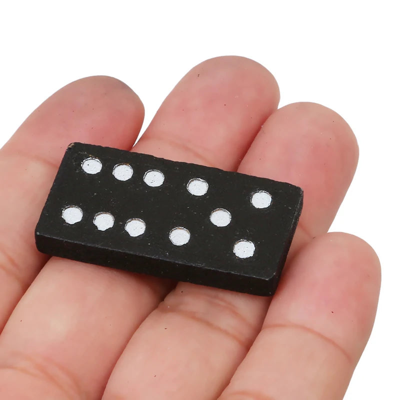 Houten Domino Blokkenset â Klassiek Strategiespel voor Gezin & Kids