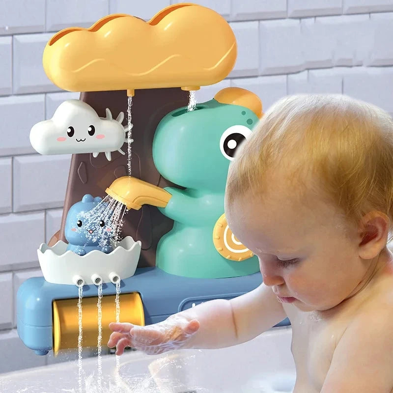 Douche Peddel Badspeelgoed – Waterpomp voor Baby & Peuter (0-6 jaar)