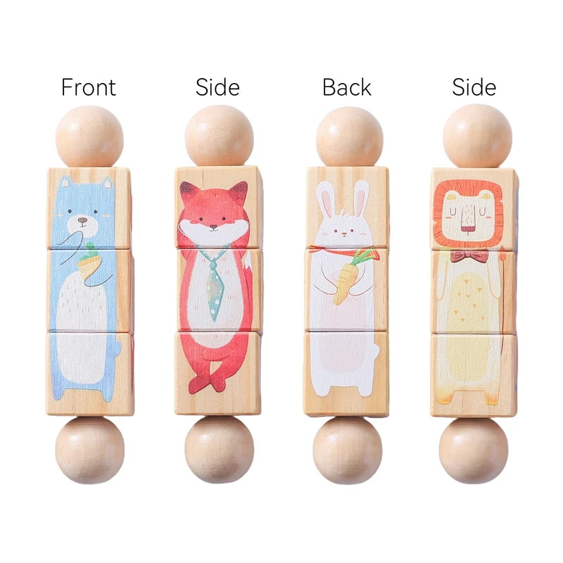 Houten Montessori Raket Speelgoed â Educatief & Creatief â 4+