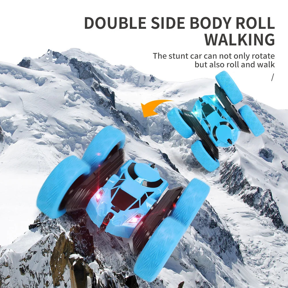 Dubbelzijdige RC Stuntauto – Flip & Spin Speelgoed voor Kinderen