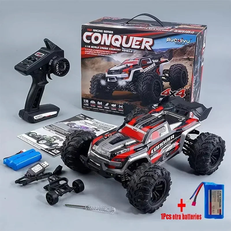 S140 RC Monstertruck – 50 km/u 4WD Raceauto 1:16 voor Kinderen