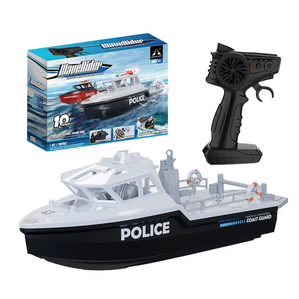 RC Reddingsboot TX694 โ 2.4G Speedboot met 50m Bereik & 18min Speeltijd