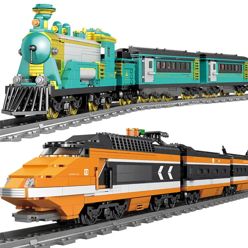 Technische City Power Train ā Elektrische Bouwtrein voor Kinderen