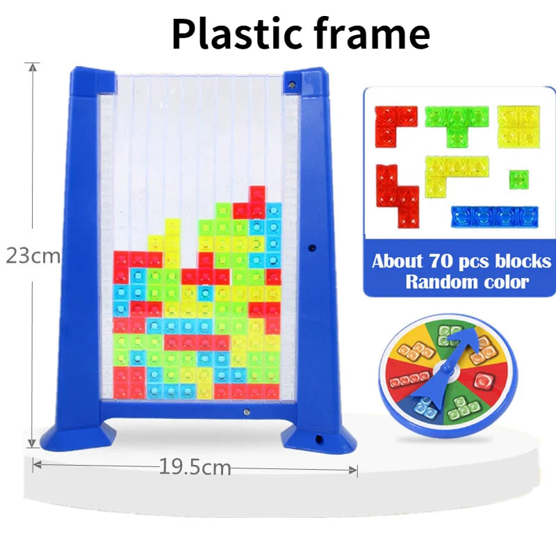 3D Houten Tangram Puzzel – Kleurrijk Educatief Speelgoed (3-12 jaar)