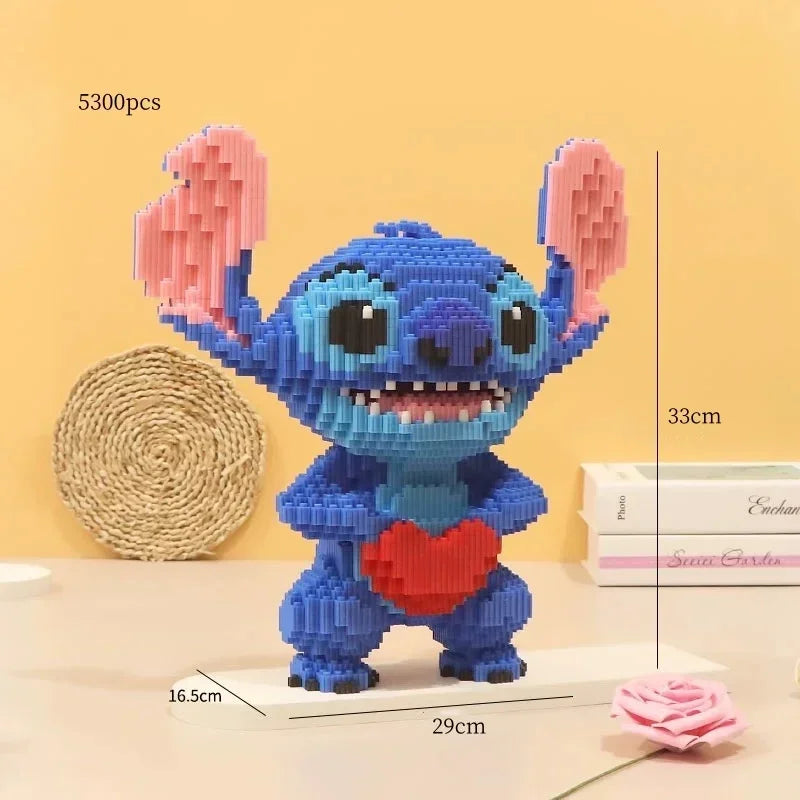 Grote Stitch Bouwset ā 33cm Bouwfiguur Compatibel met Lego (6+)