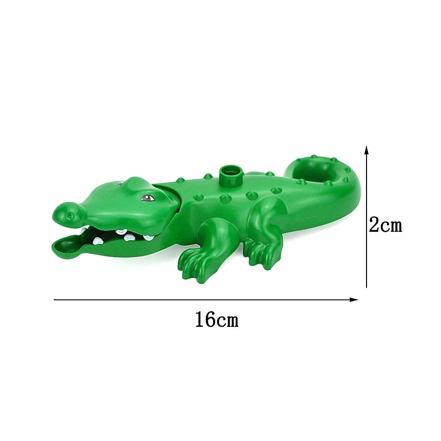 Dieren Bouwstenen Kind – 72x Grote Duplo Blokken Set (3+ Jaar)
