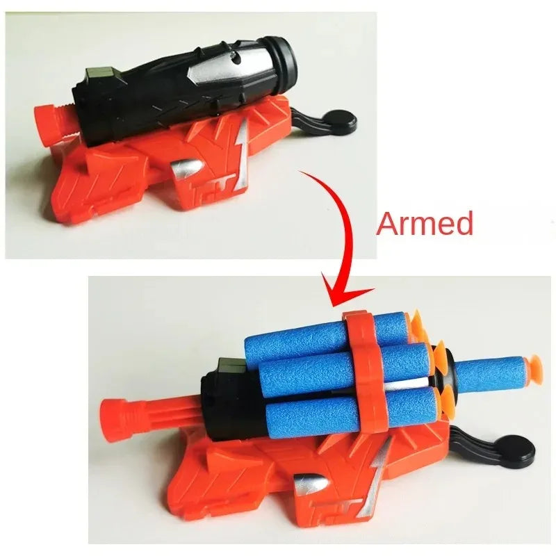 Soft Bullet Launcher Polsband ā Schietspeelgoed Kinderen 14+