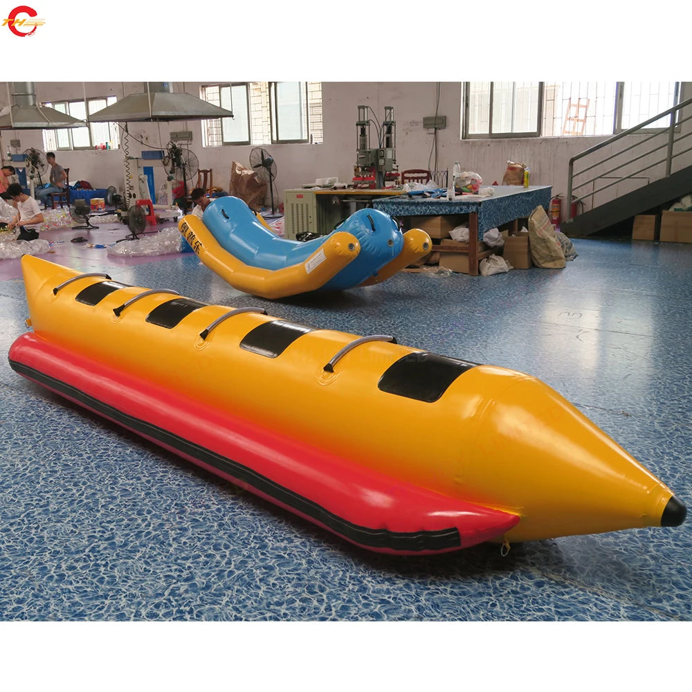 Opblaasbare Bananenboot 6/8/10 Personen ā Watersport voor Kinderen