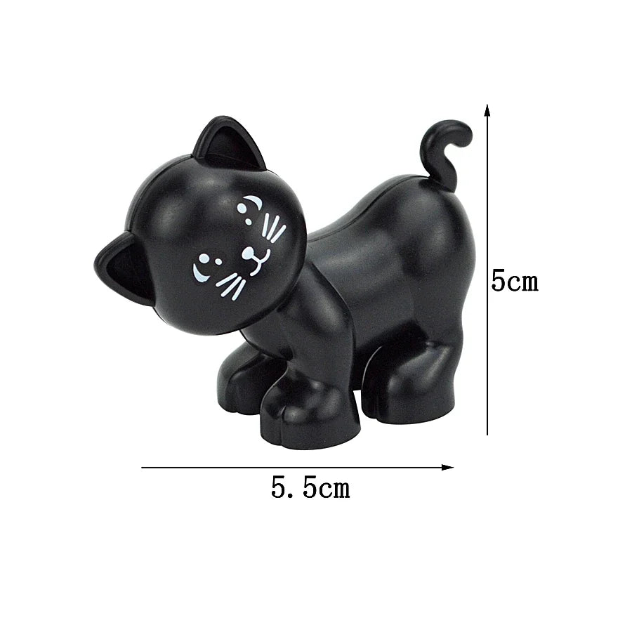 Dieren Bouwstenen Kind – 72x Grote Duplo Blokken Set (3+ Jaar)