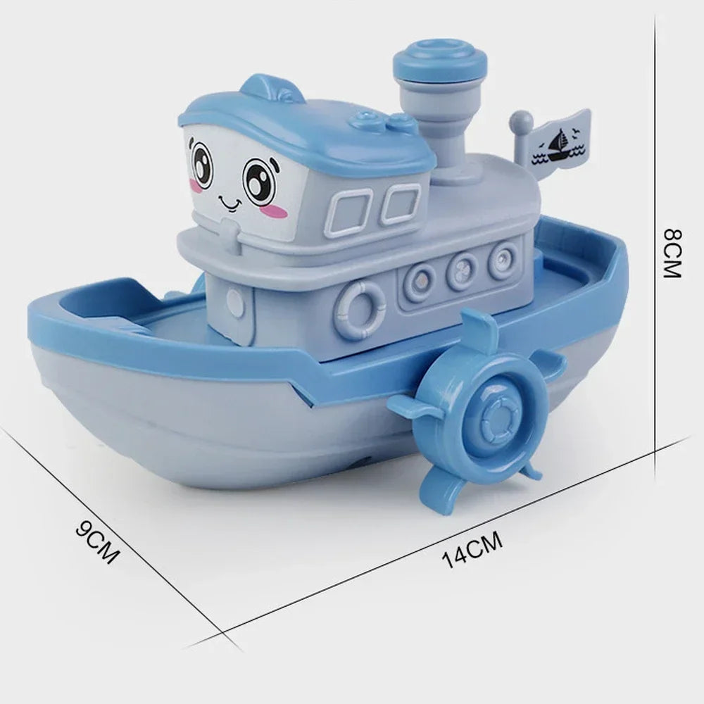 Cartoon Schip Boot ā Babybadje Speelgoed 3-12 Jaar
