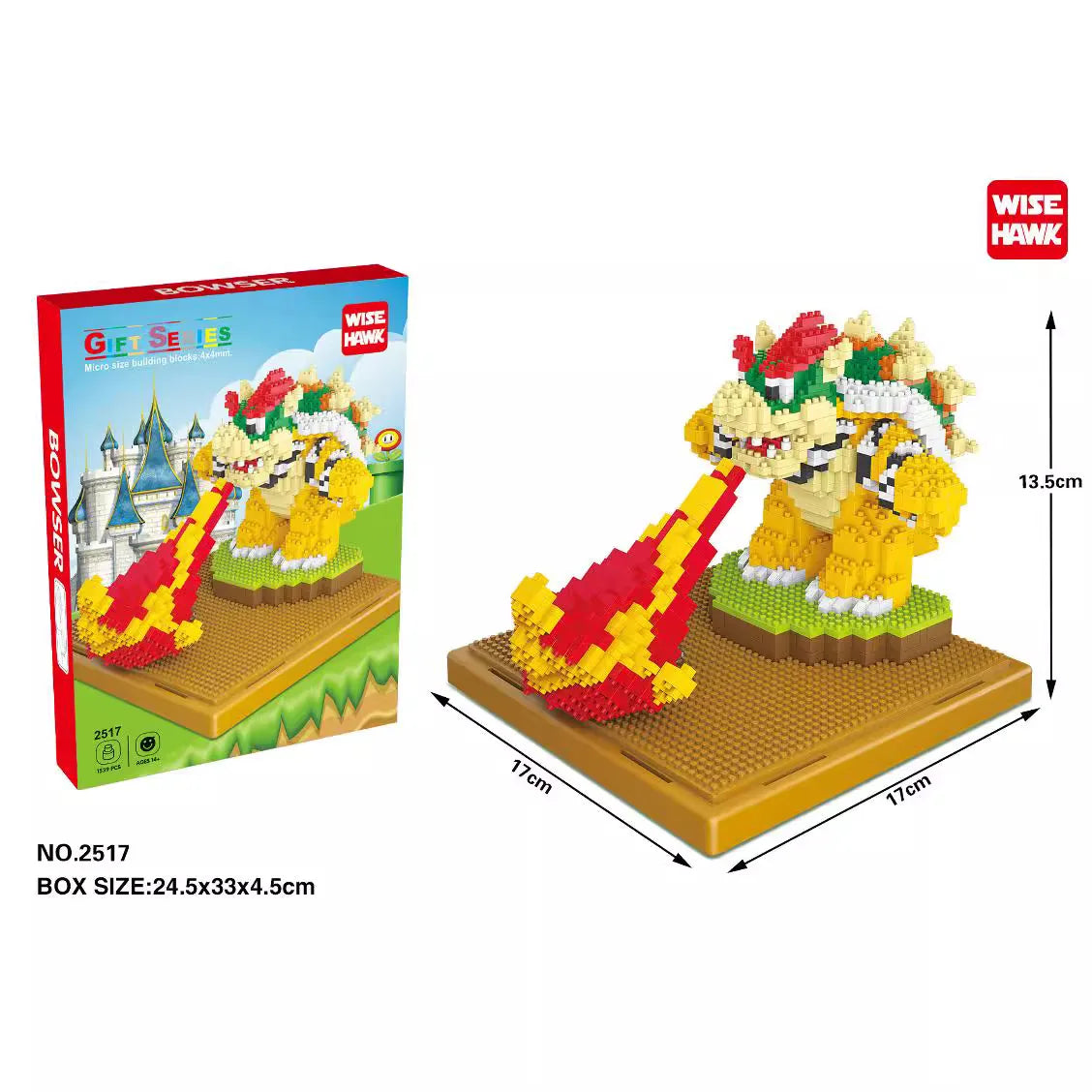 Super Mario Micro Bouwstenen ā Prinses Peach Set (14+ Jaar)