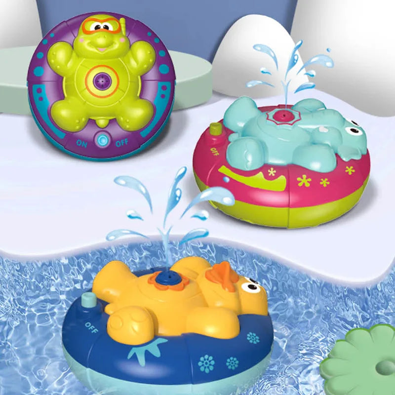 Schildpad Waterpomp – Spray Badspeelgoed voor Baby’s 3-6 Jaar