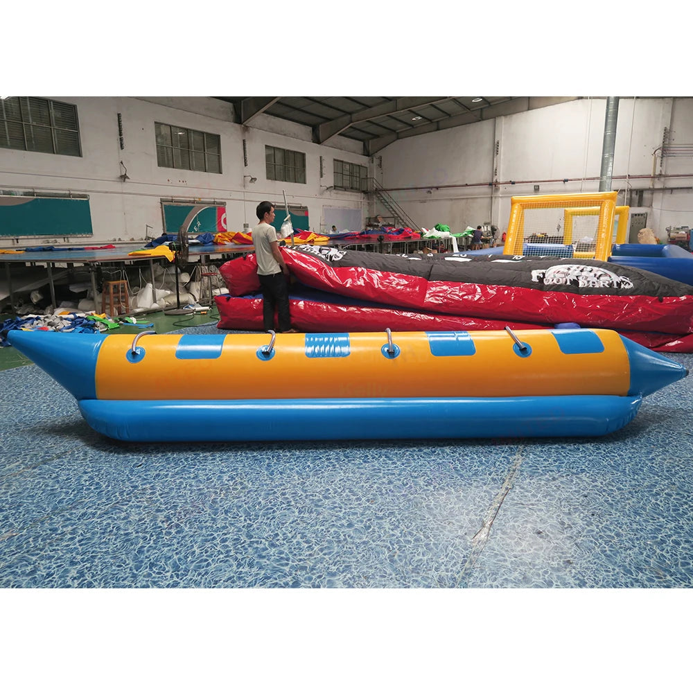Opblaasbare Bananenboot 6/8/10 Personen ā Watersport voor Kinderen
