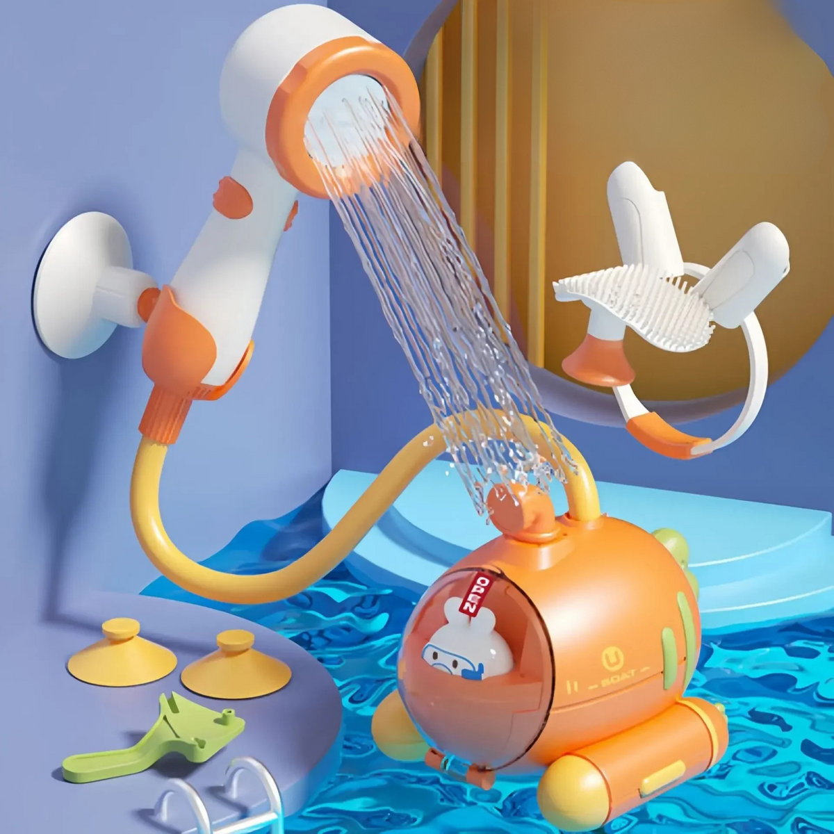 Radijs Onderzeeër Douche – Babybadje Speelgoed 4-6 Jaar