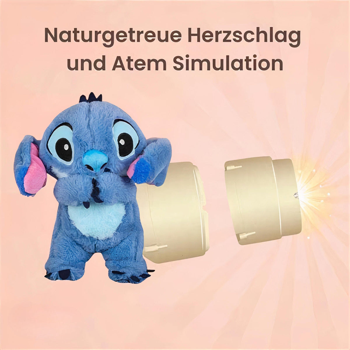 Kuddlehero Stitch Plüschi