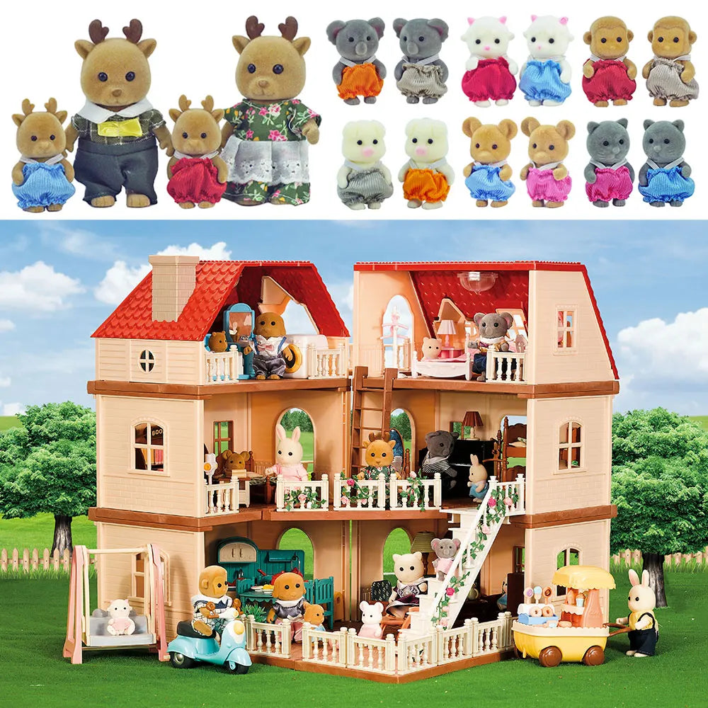 1:12 Miniatuur Bosfamiliehuis – Simulatie Keuken Poppenhuis 14+
