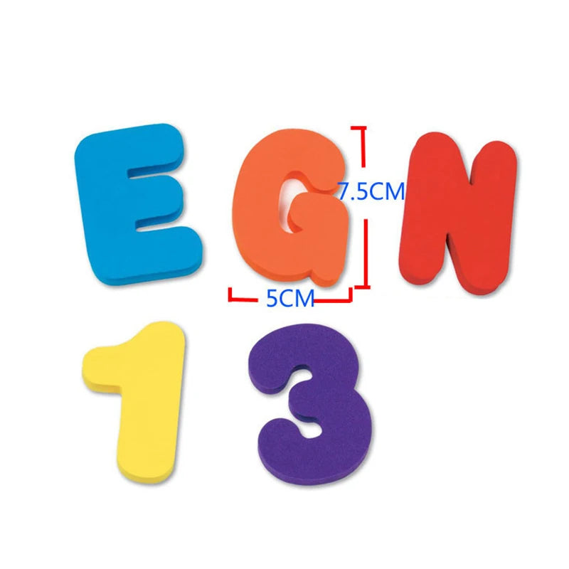 36-delige Educatieve Speelset – Cijfers, Letters, Dieren & Voertuigen