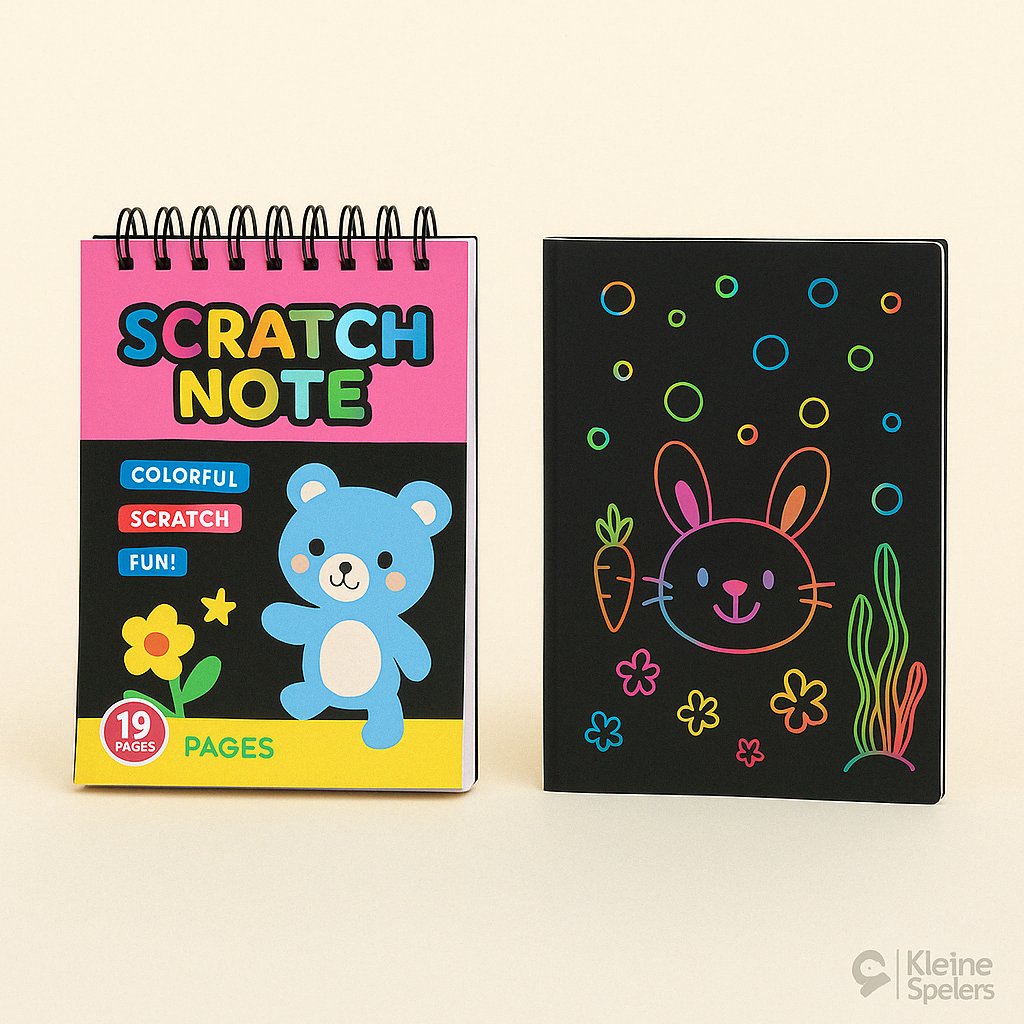 Magisch Kraspapier Kinderen – Rainbow Scratch Art Set (10 Stuks)