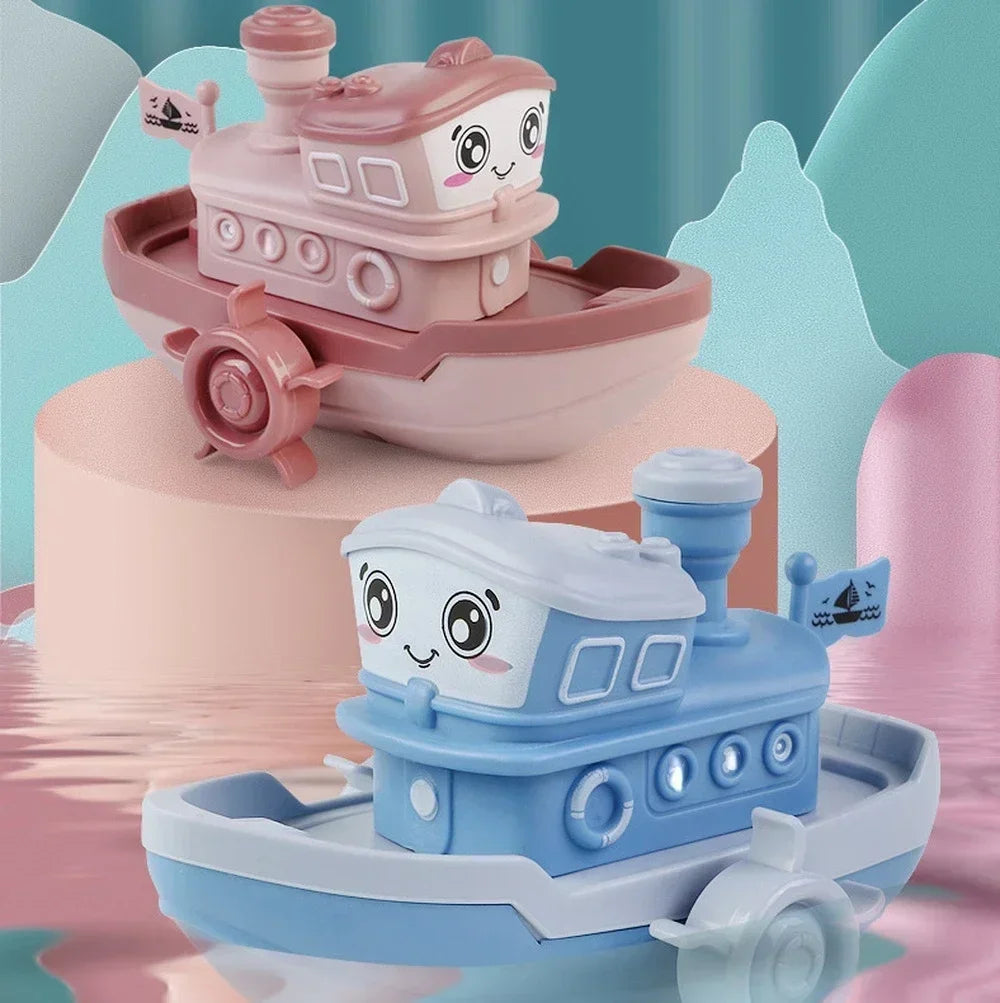 Cartoon Schip Boot – Babybadje Speelgoed 3-12 Jaar