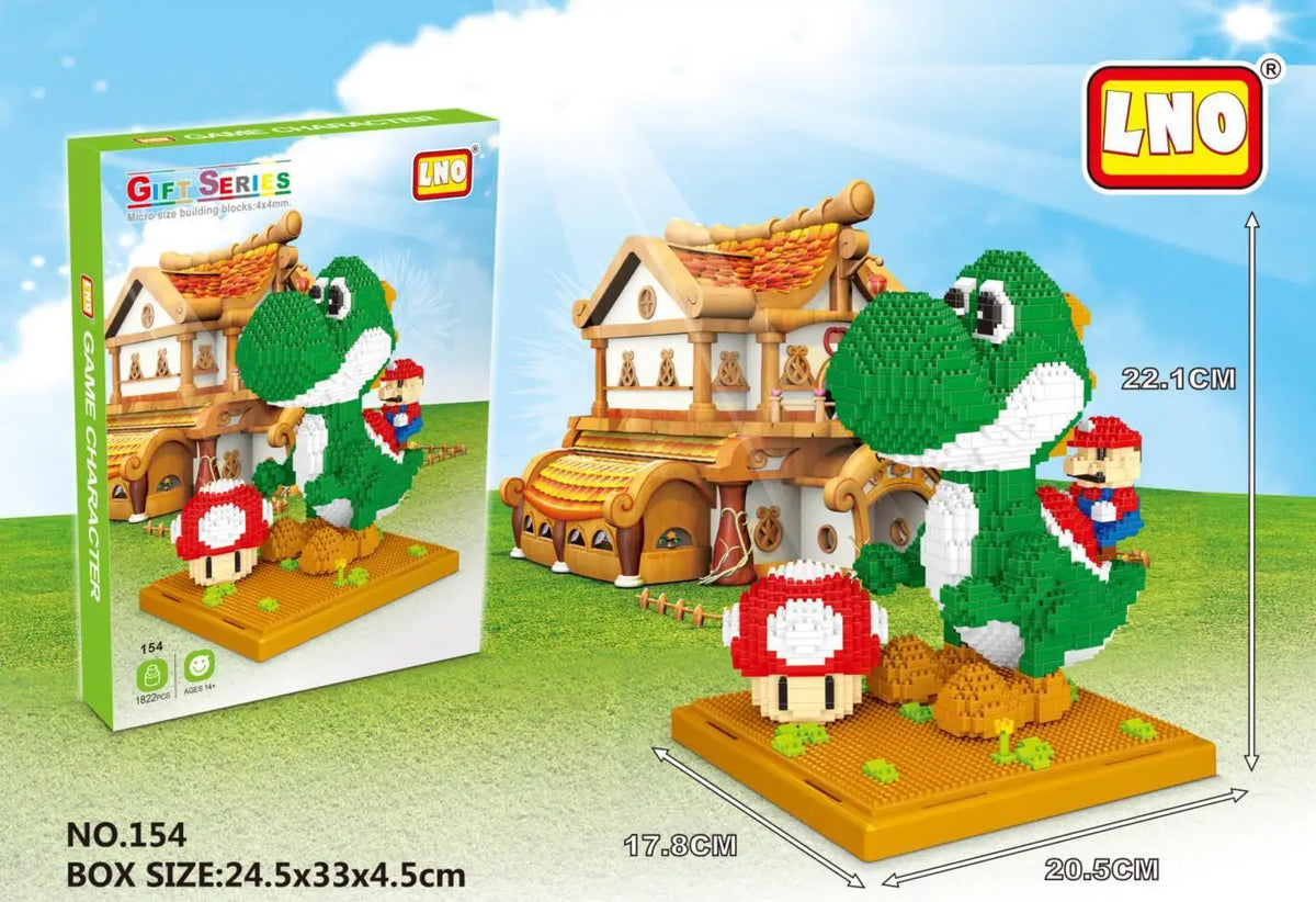 Super Mario Micro Bouwstenen – Prinses Peach Set (14+ Jaar)