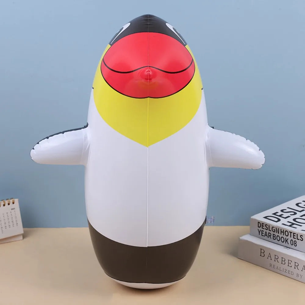 Opblaasbare Pinguïn Bokszak – Veerkrachtig Speelgoed voor Kinderen
