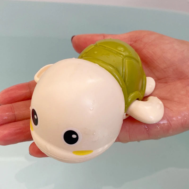 Zwemmende Schildpad – Babybadje Speelgoed Dier voor in Bad & Zwembad