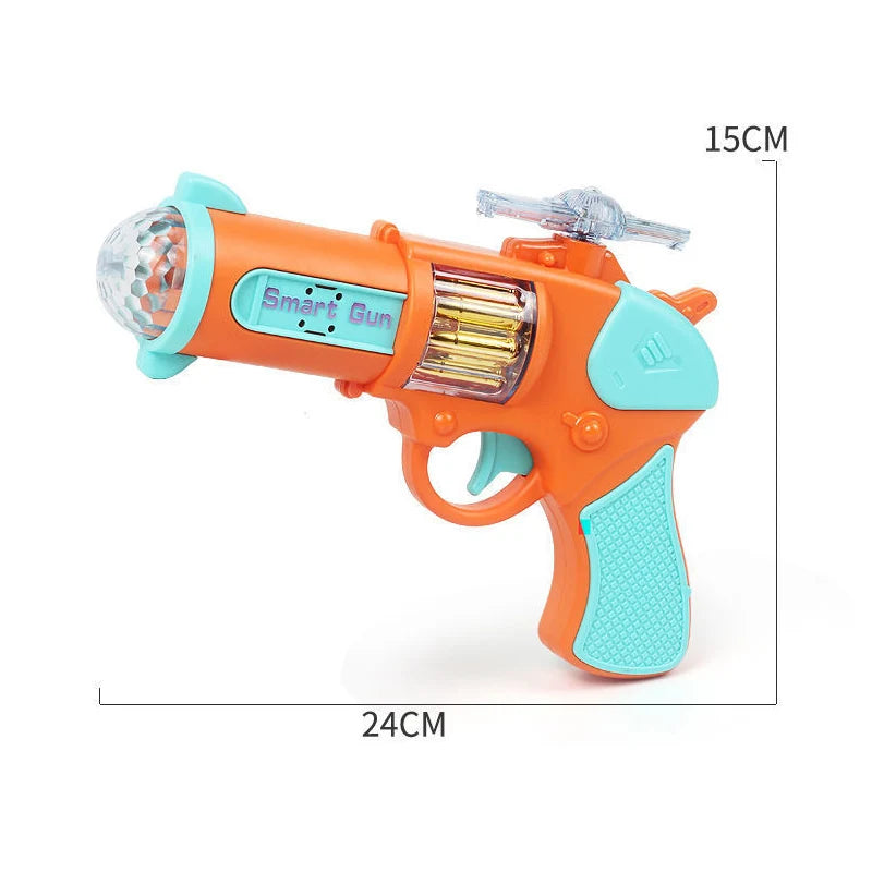Kinderspeelgoed Pistool met Muziek & LED-Flits – 3+ Jaar