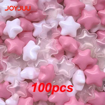 Plastic Ballen voor Water & Ballenbak – 6,5 cm – 3+ Jaar – 100 stuks