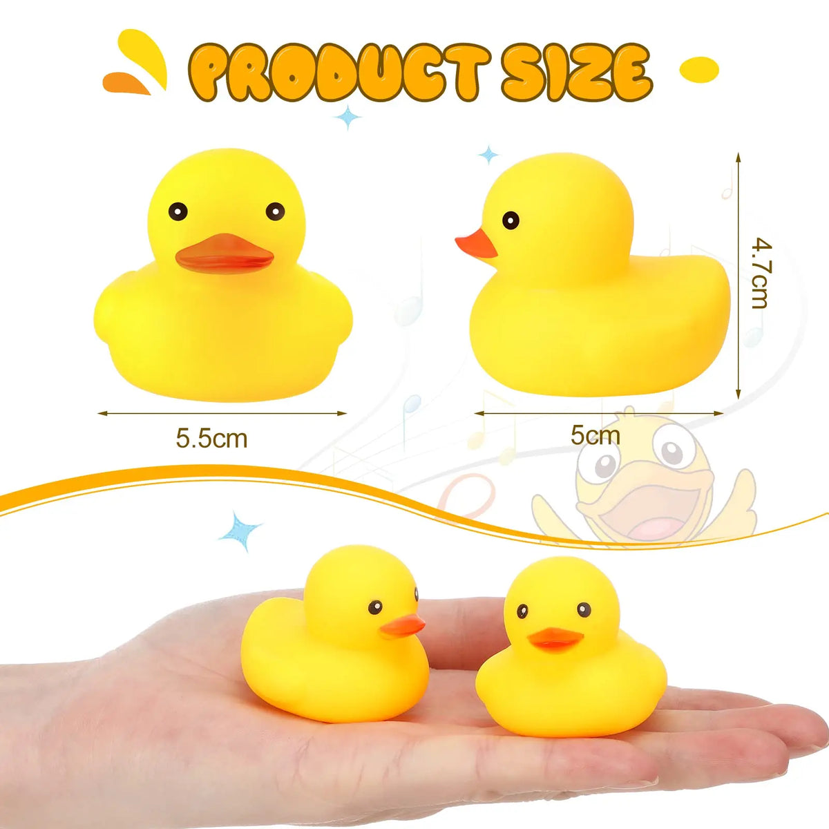 Mini Badeendjes – Set van 1 t/m 100 Kleurrijke Drijvende Eendjes