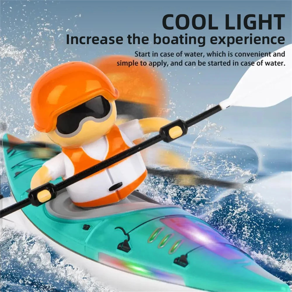 RC Kano met Realistische Peddelbeweging – Speelboot voor Kinderen