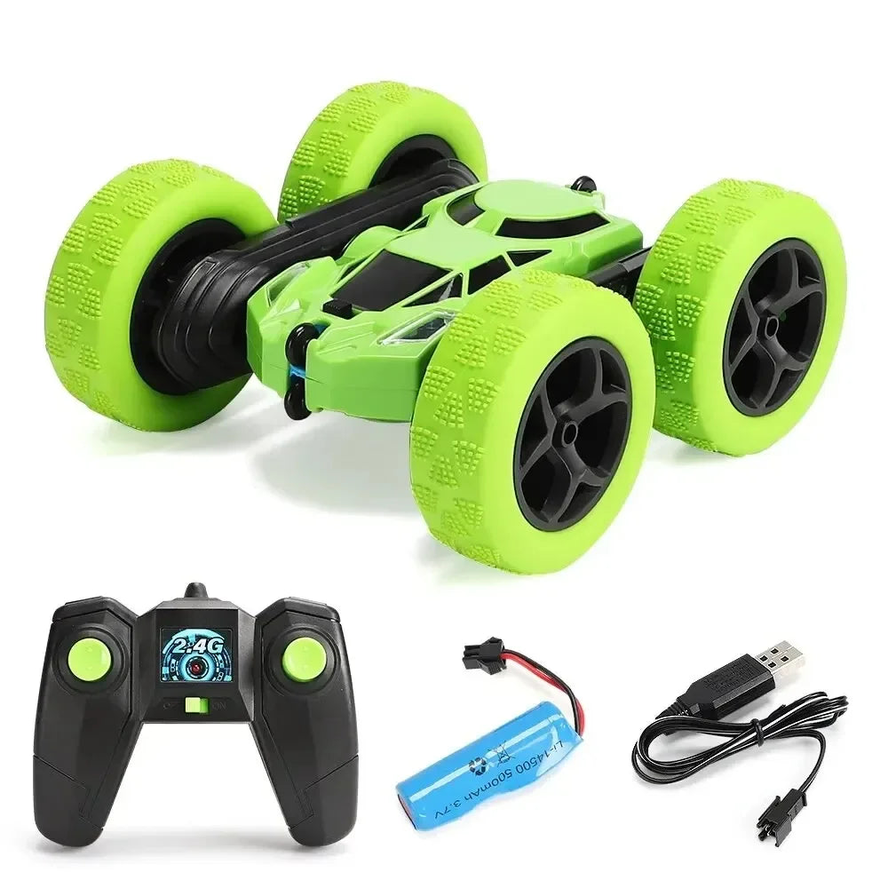 Dubbelzijdige RC Stuntauto – Flip & Spin Speelgoed voor Kinderen