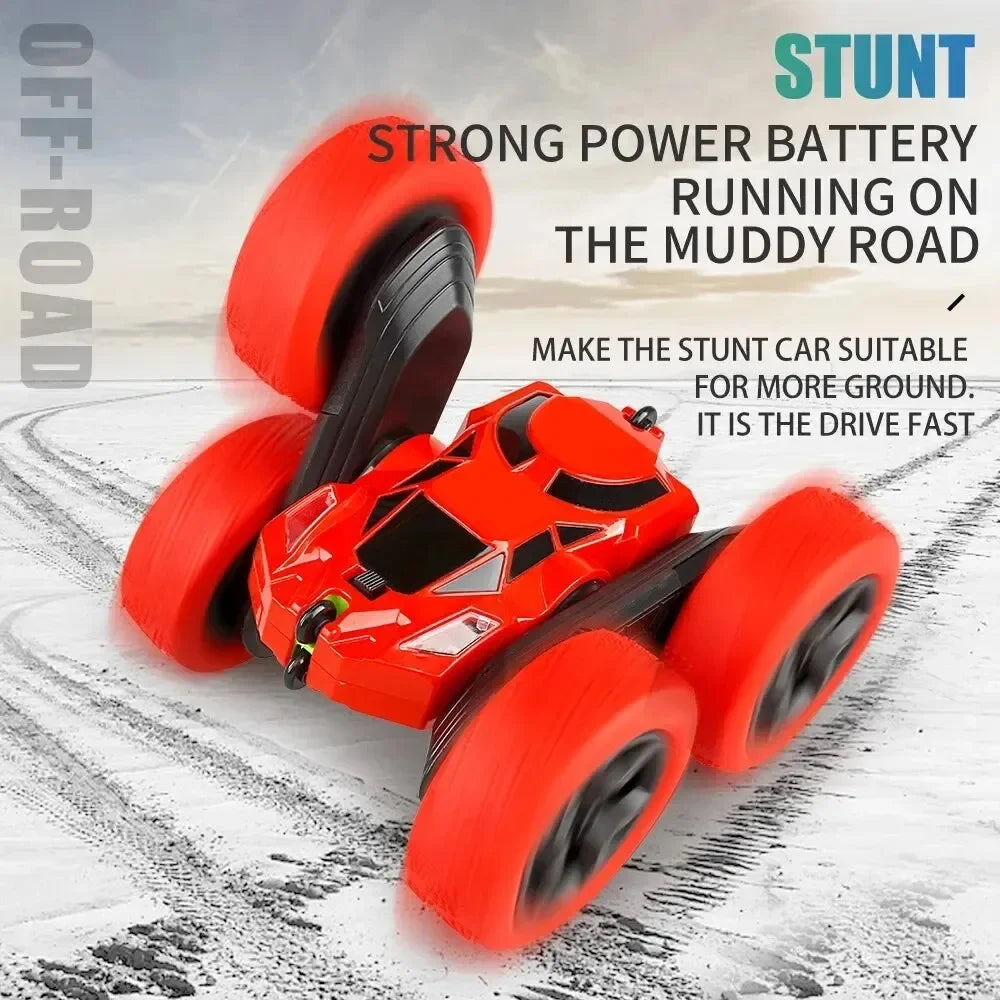 Dubbelzijdige RC Stuntauto – Flip & Spin Speelgoed voor Kinderen
