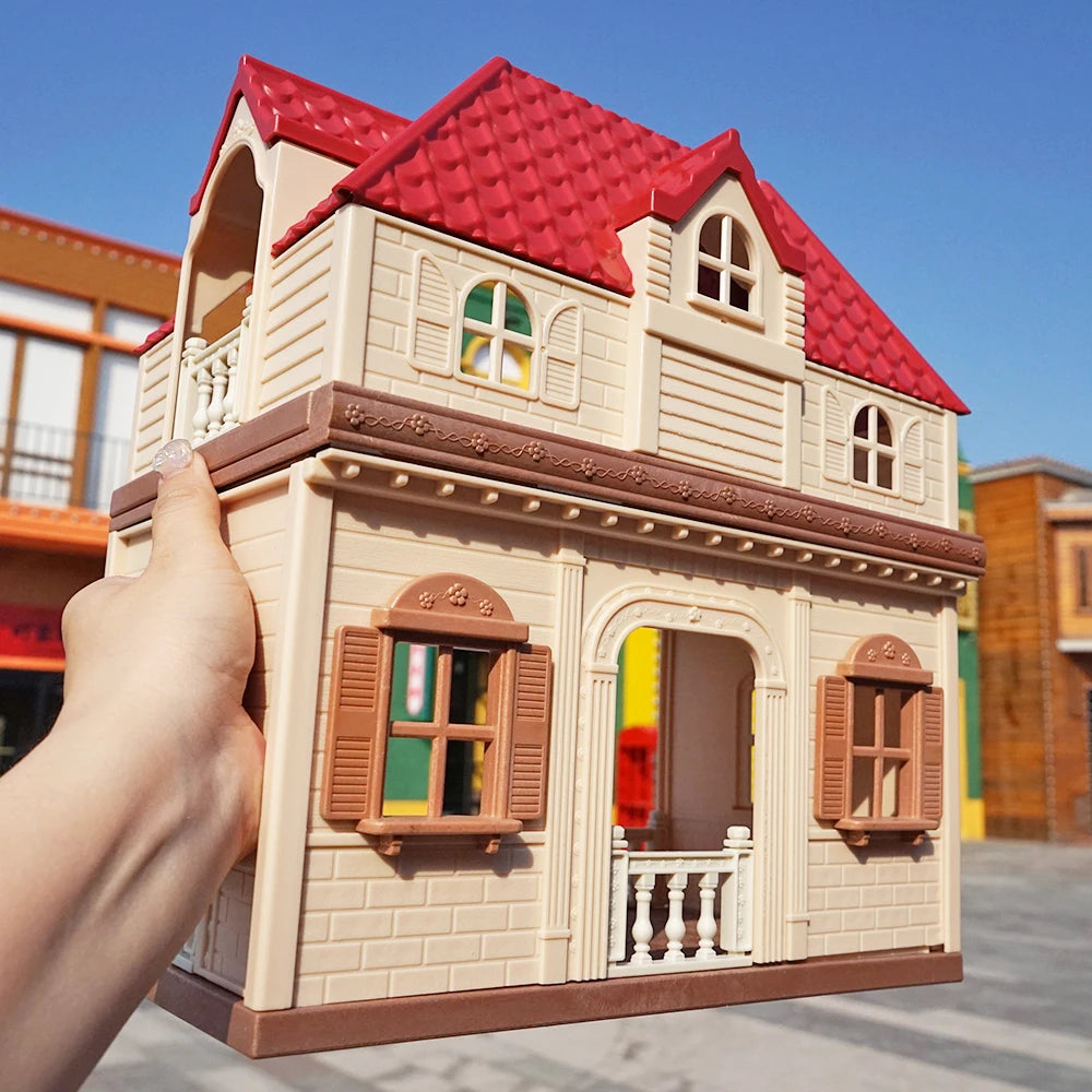 1:12 Poppenhuis Meubels Villa – Miniatuur Keuken- en Dinette Set